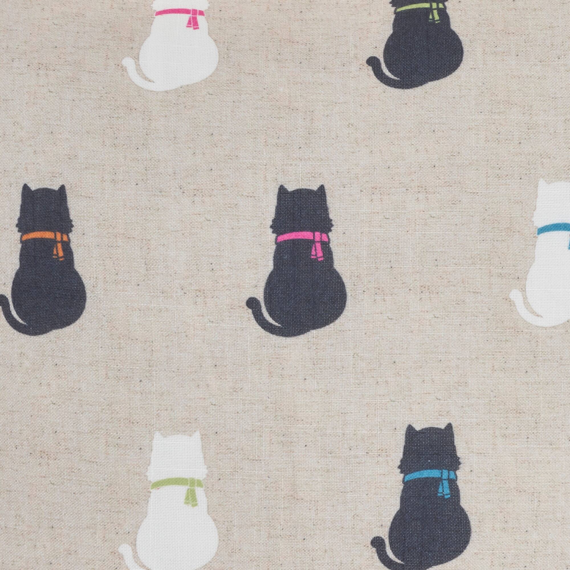 Mina Victory Cat Silhouette Animal Throw Pillow , ( 16" x 16" ) On